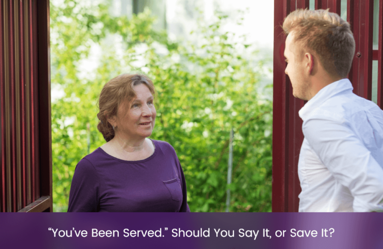 Should You Say it or Save It as a Process Server in Ok