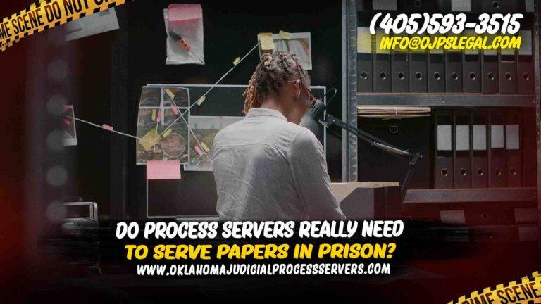 Serve Papers In Prison