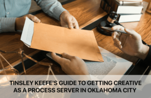 Tinsley Keefe's Guide to Getting Creative as a Process Server