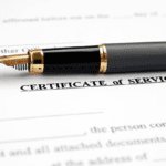 Affidavit and Proof of Service the Same Thing