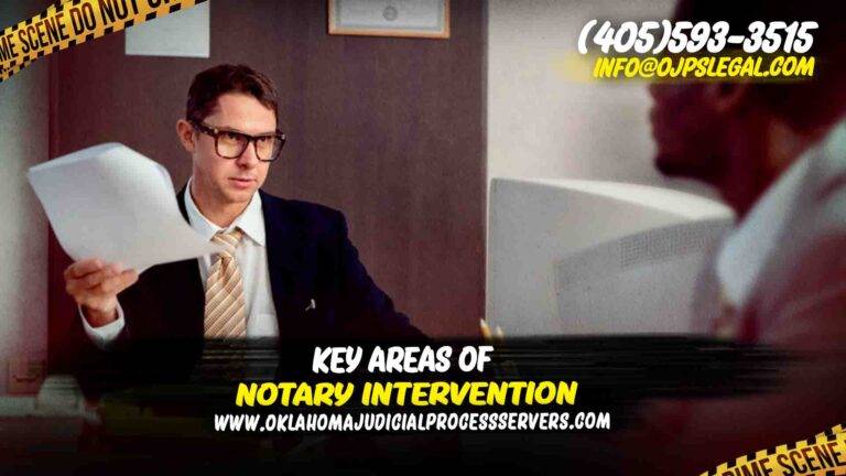 Key Areas of Notary Intervention