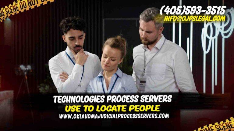 Technologies Process Servers Use to Locate People