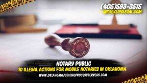 Illegal mobile notary