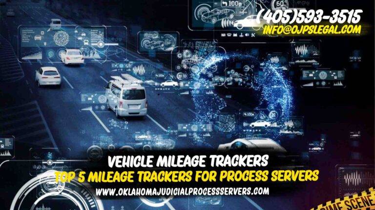 Top 5 Vehicle Mileage Trackers for Process Servers