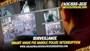 Police Interrupting Survilance