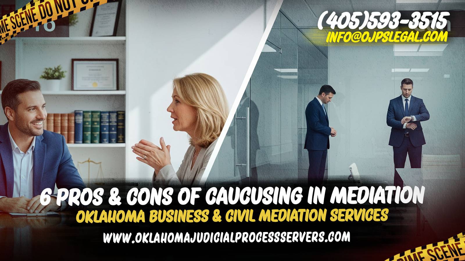 6 Pros & Cons of Caucusing in Mediation | Oklahoma Business & Civil Mediation Services