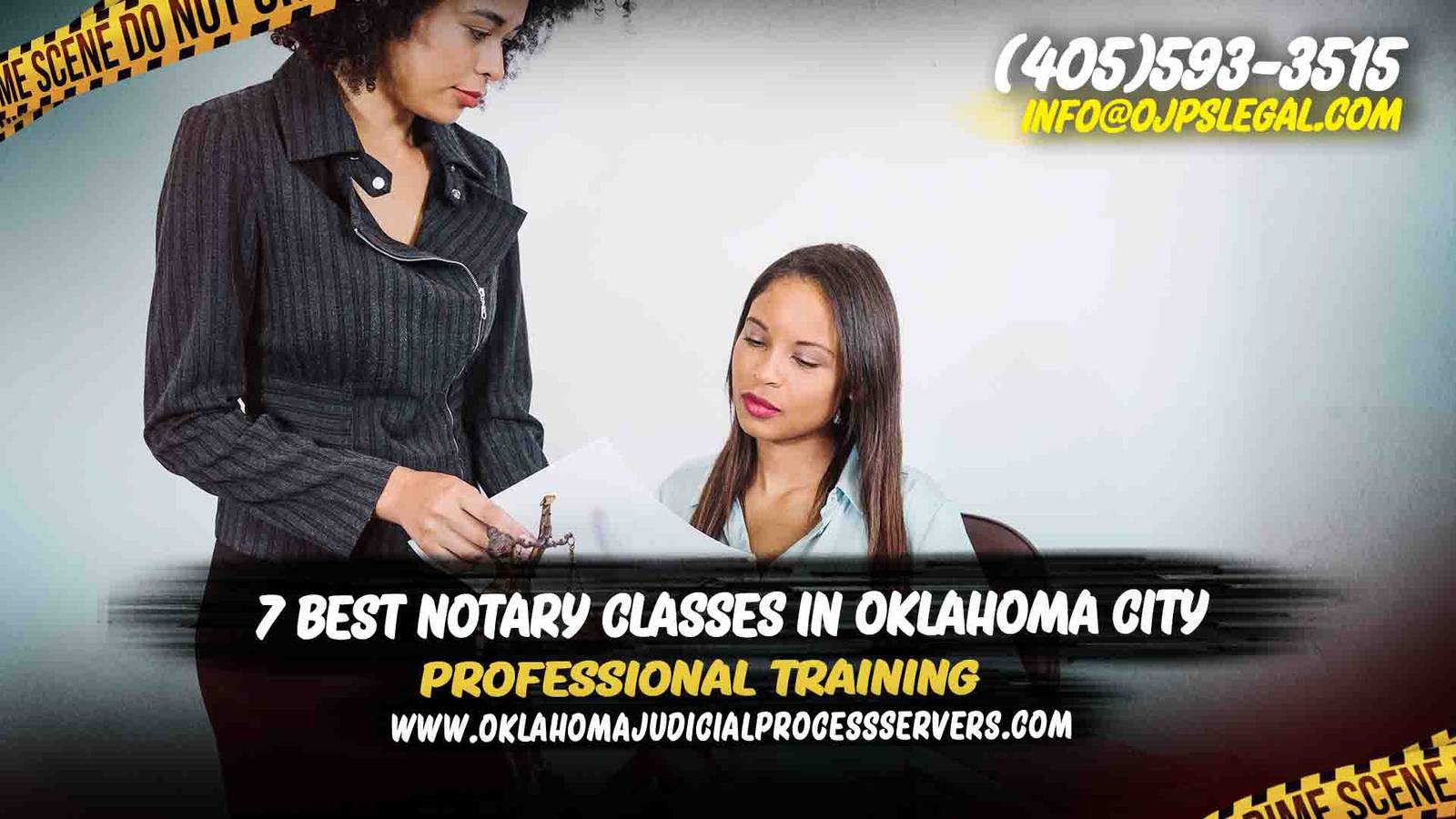 7 Best Notary Classes in Oklahoma City