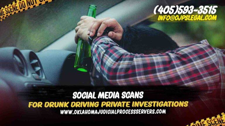 Social Media Scans for Drunk Driving | Private Investigator in OKC