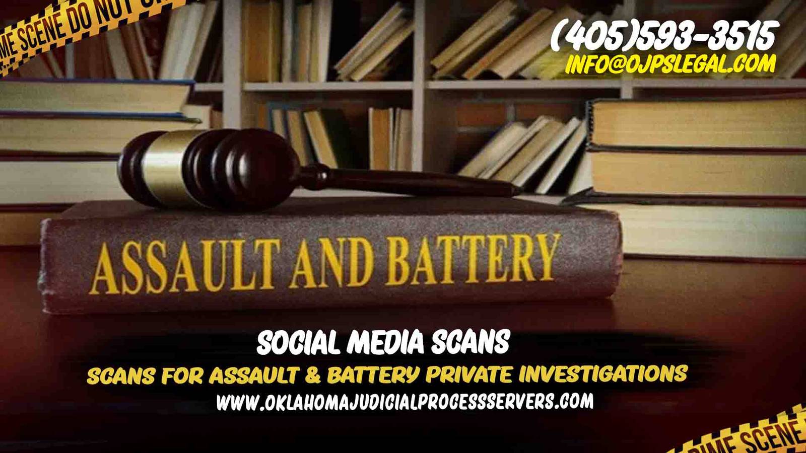 Scans for Assault & Battery Private Investigations