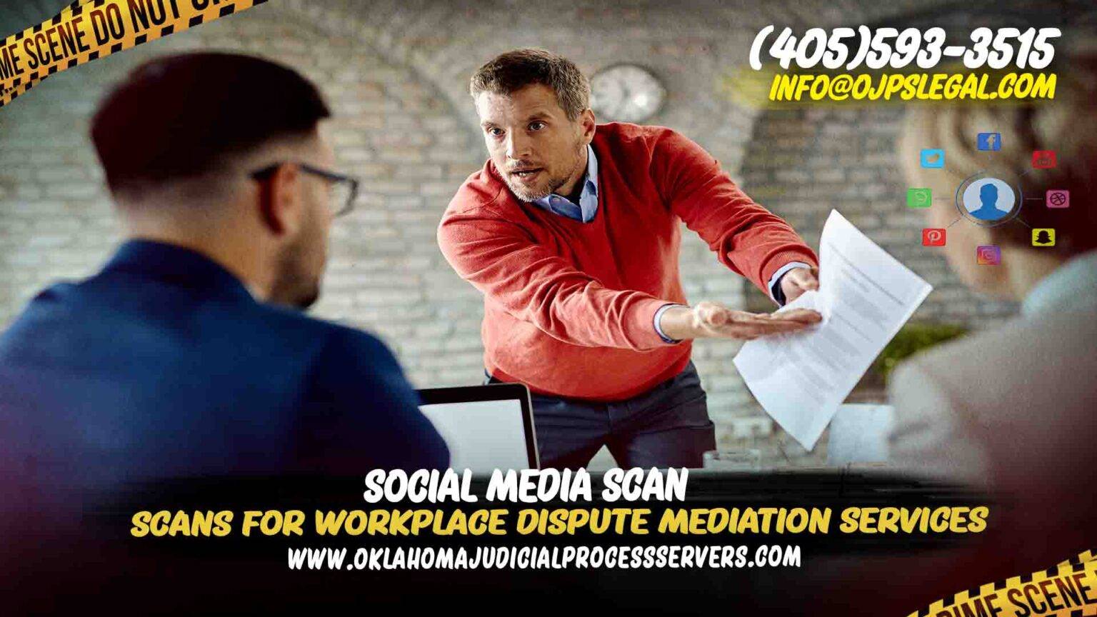 Social Media Scans for Workplace Dispute Mediation