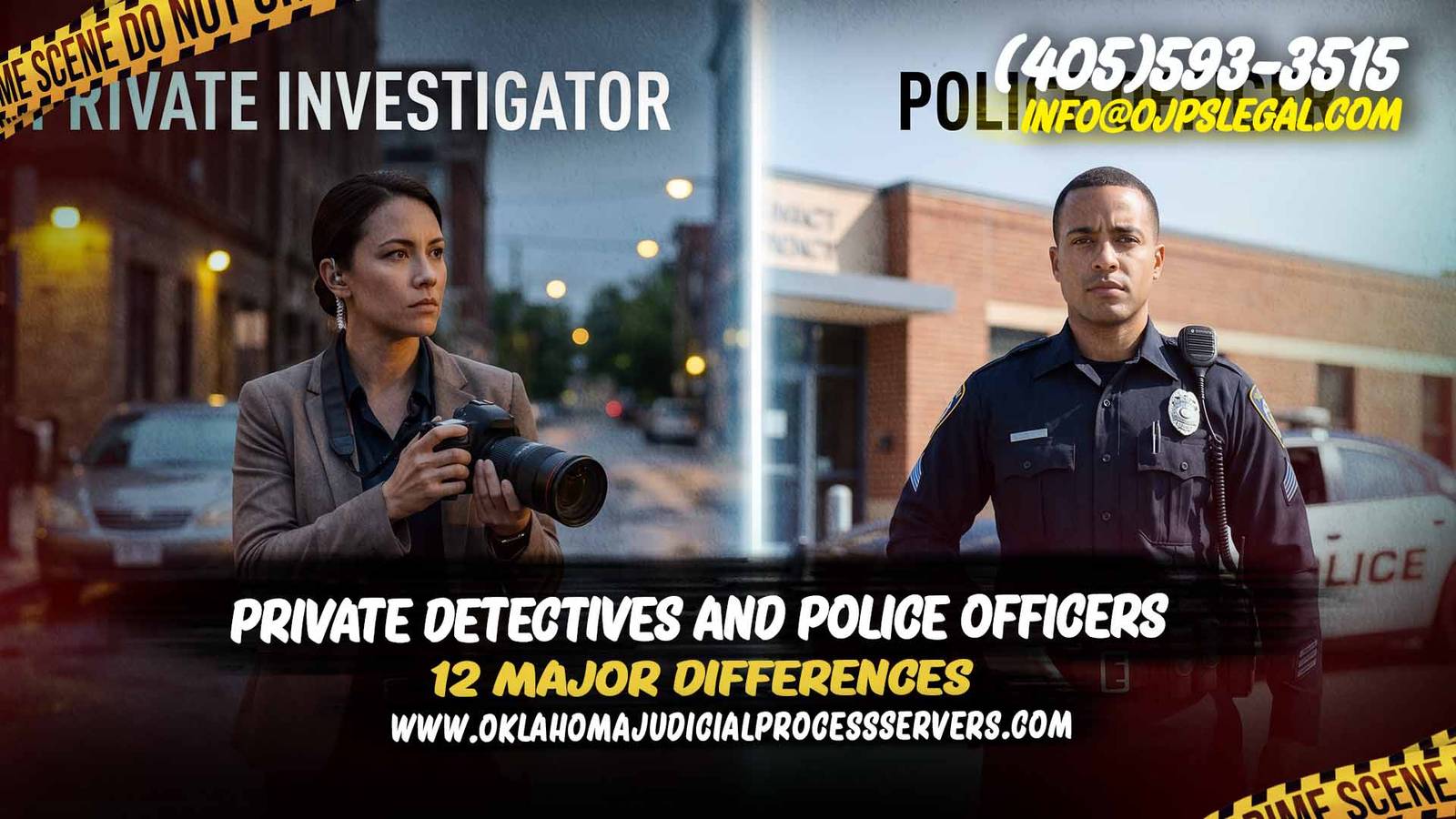 12 Major Differences Between Private Detectives and Police Officers