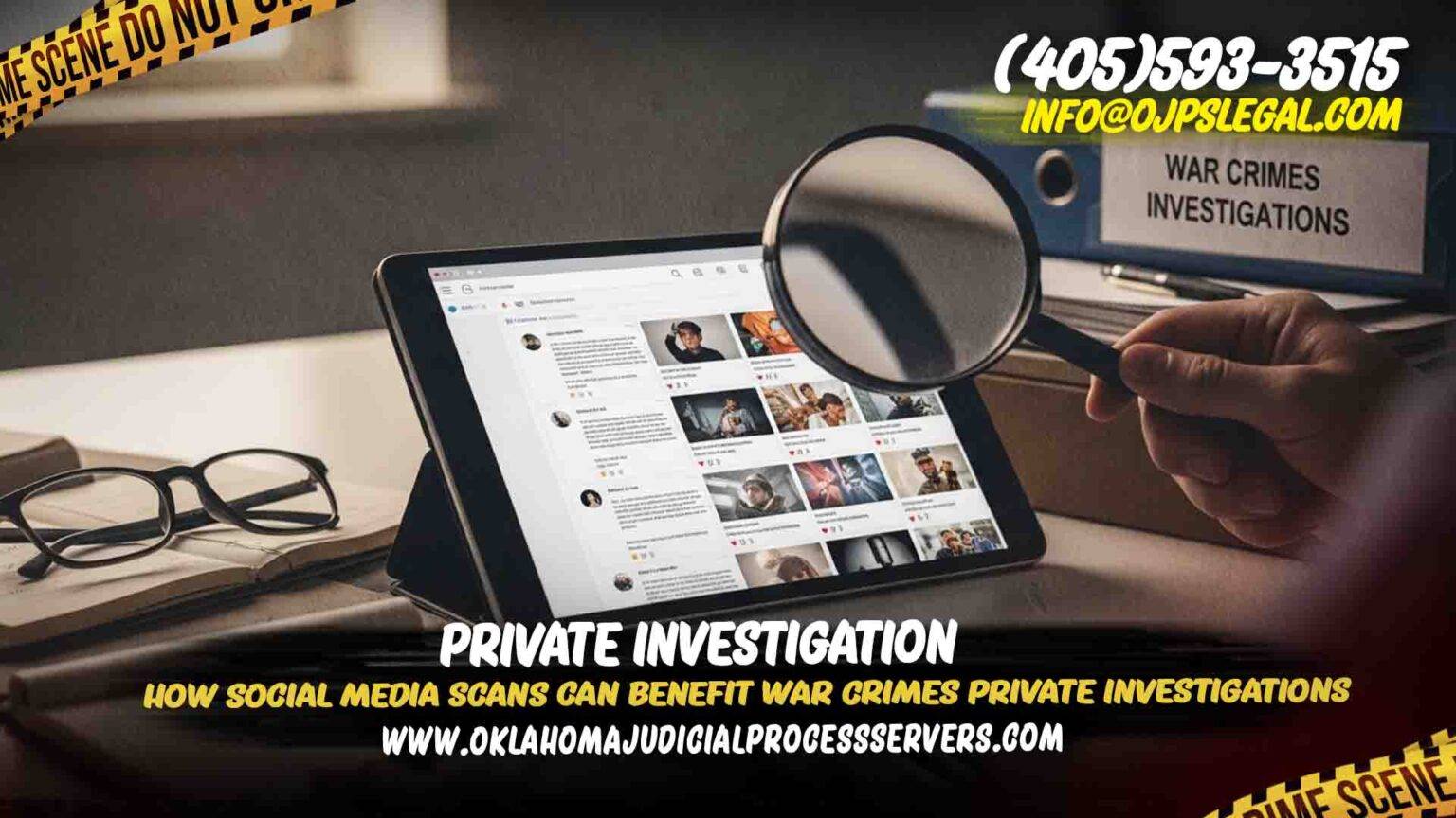 How Social Media Scans Can Benefit War Crimes Investigations
