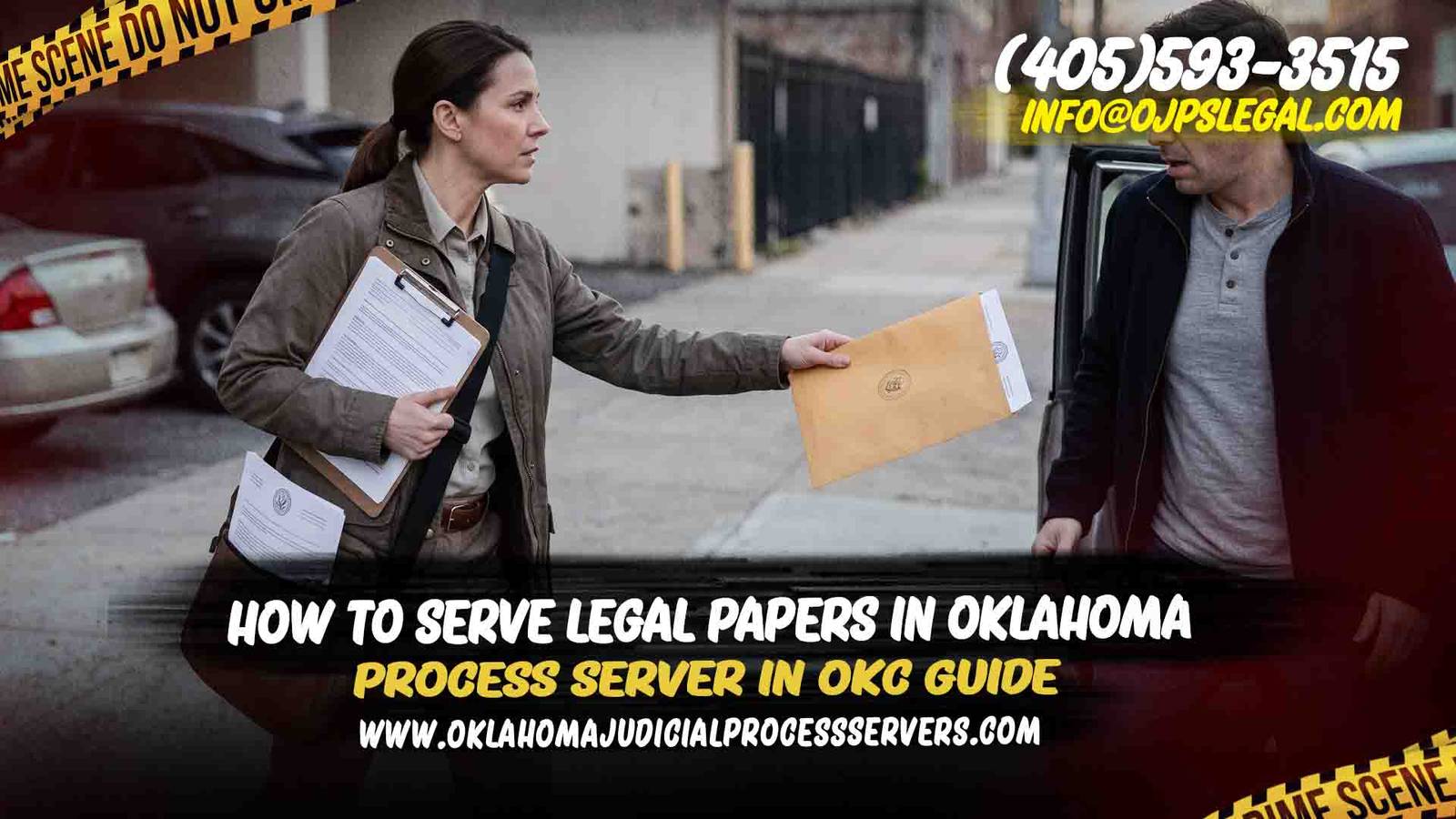 Serve Legal Papers in Oklahoma