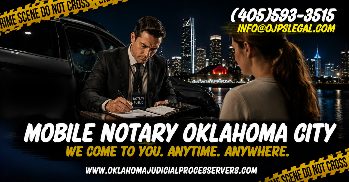 Mobile Notary Oklahoma City